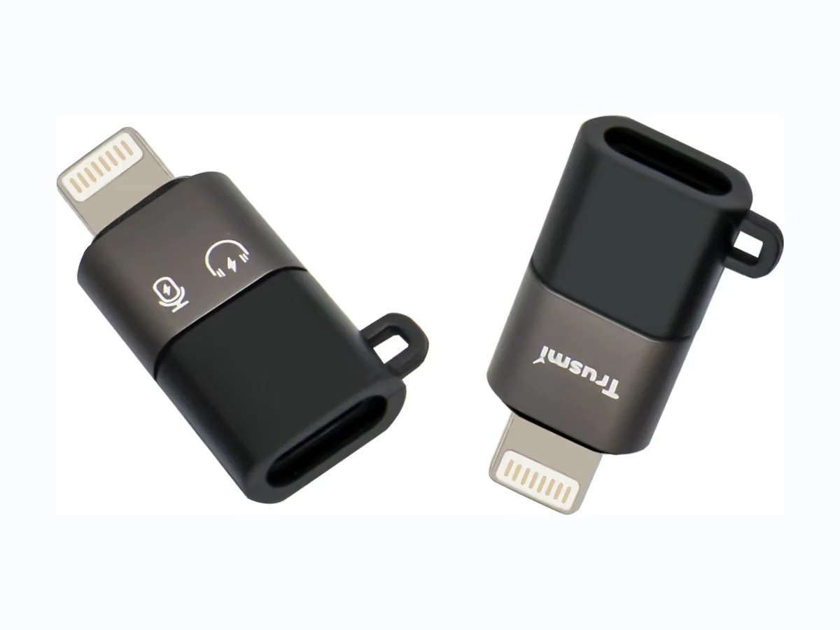 Adaptador Lightning macho a USB-C hembra