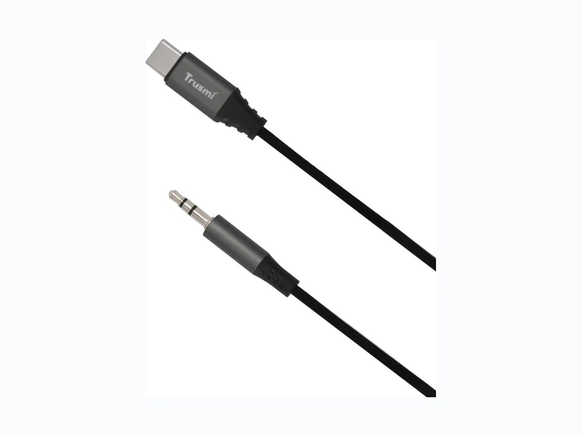 Cable USB-C a jack 3,5 mm