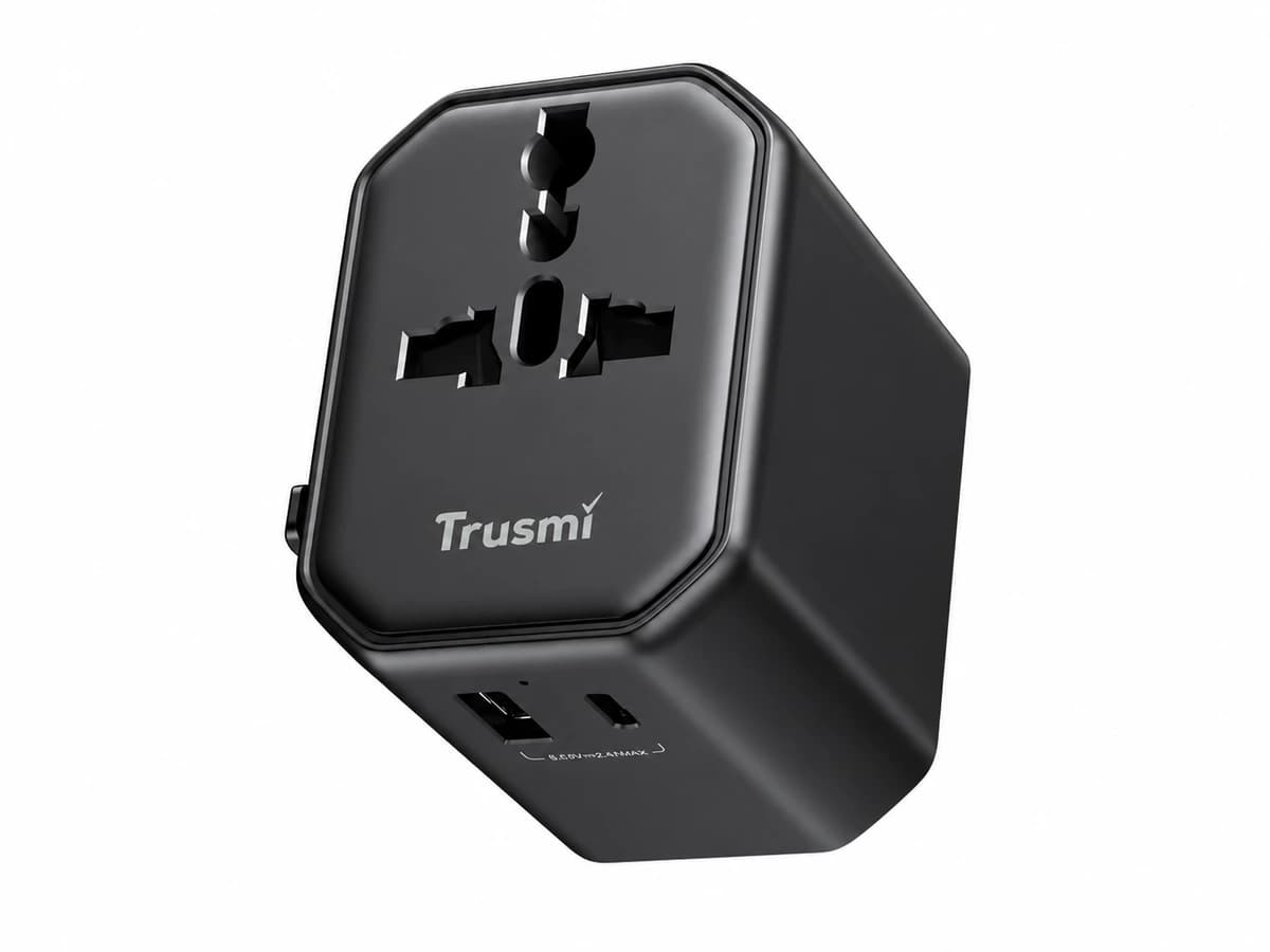 Adaptador de viaje USB-A + USB-C