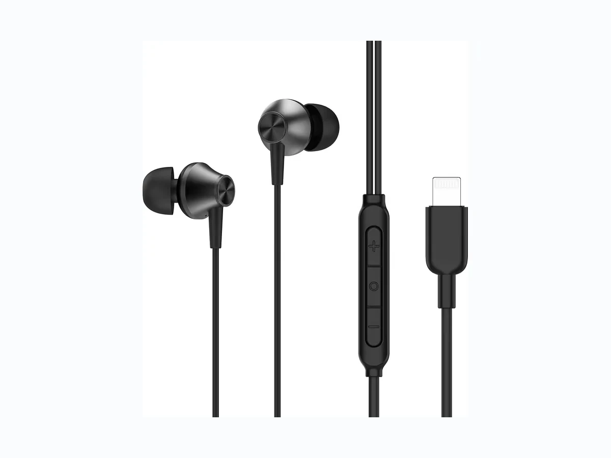 Auriculares con cable Lightning y micrófono