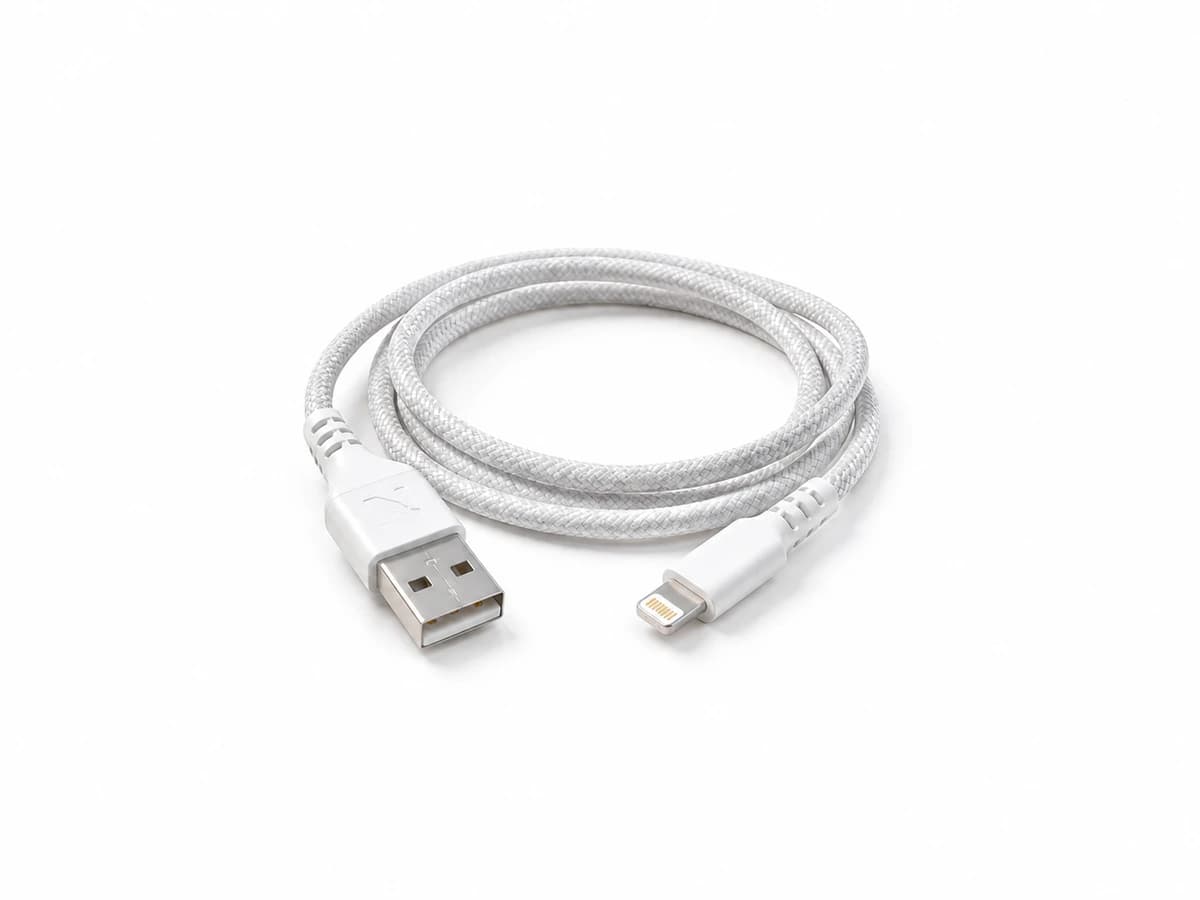 Cable USB-A a Lightning con apagado automático