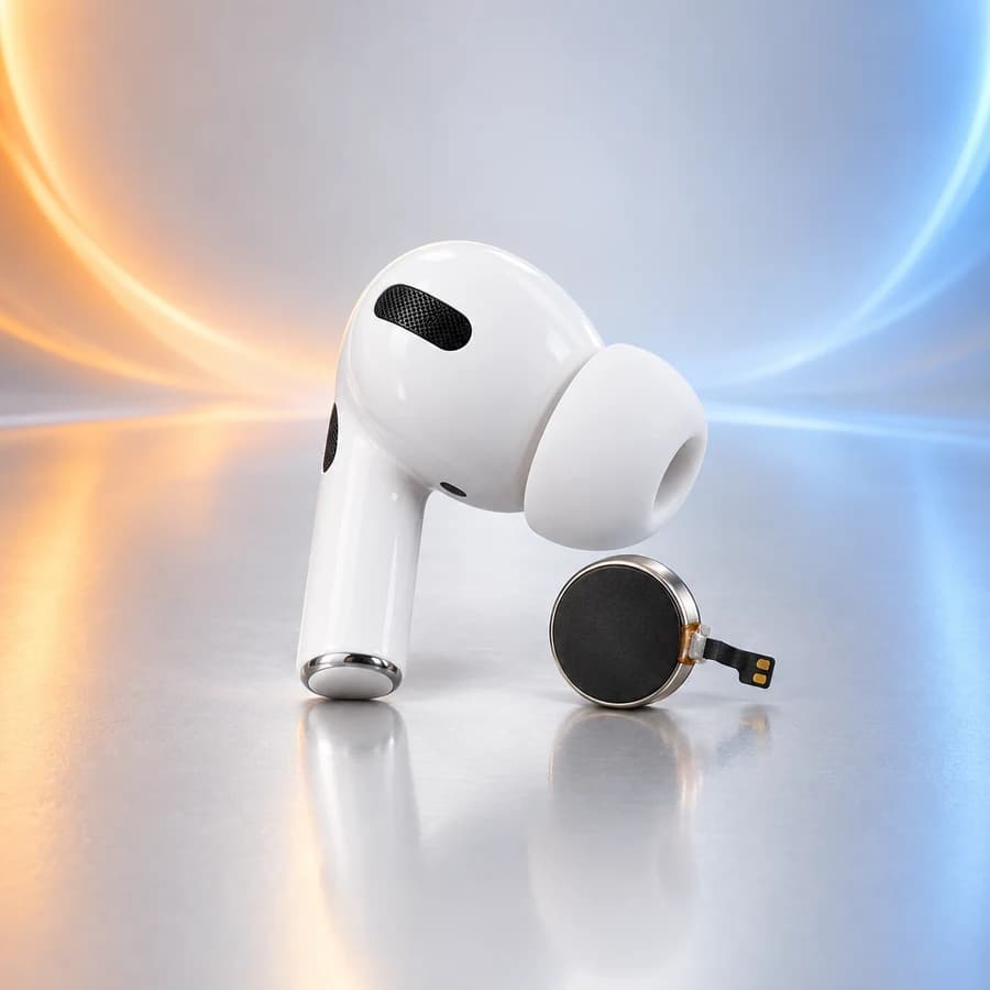 Cambio de batería · Un auricular de AirPods Pro 2ª generación