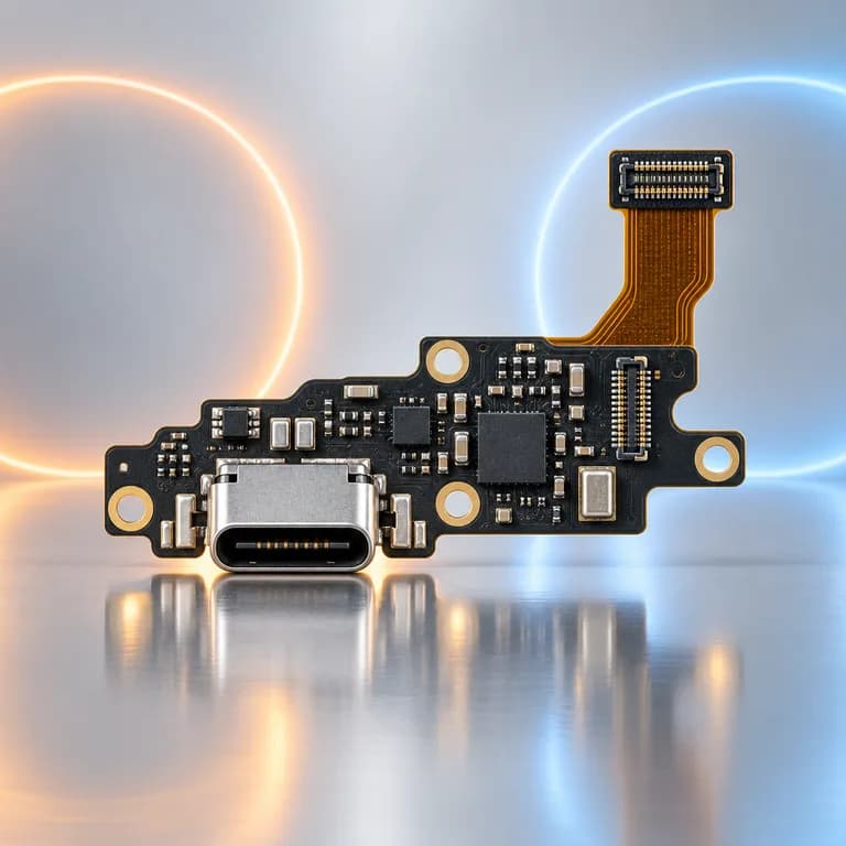 Conector de carga de Samsung Tab S7+ T970, T976