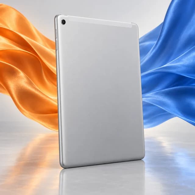 Vista trasera de iPad 9 (2021) con sus cámaras, sin logotipo