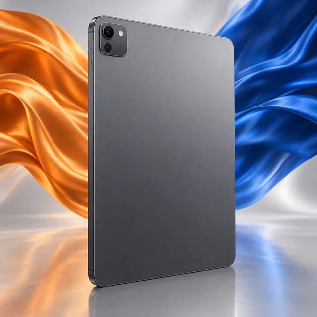 Vista trasera de iPad Pro 11 M4 (2024) con sus cámaras, sin logotipo