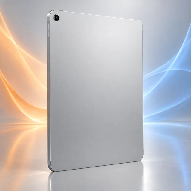 Vista trasera de iPad Air 11 M3 (2025) con sus cámaras, sin logotipo