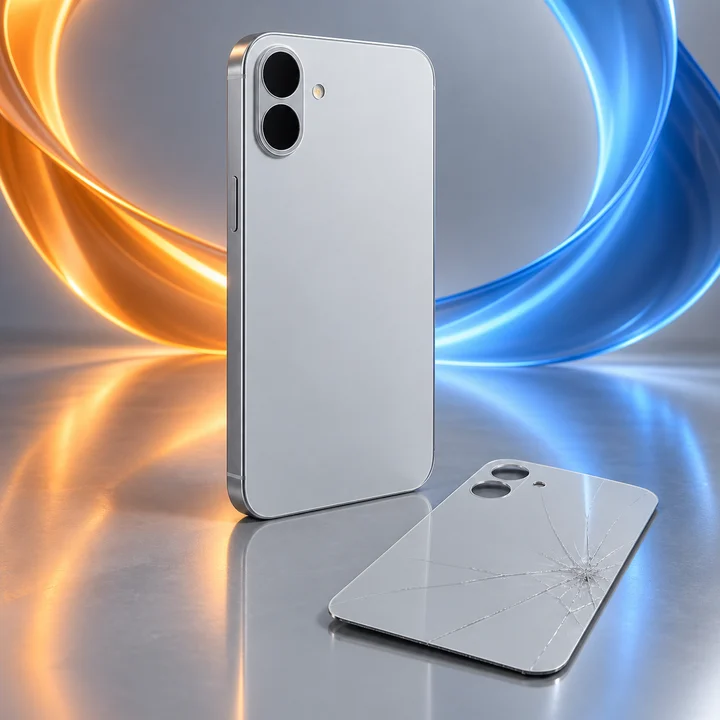 Cristal trasero de iPhone 17