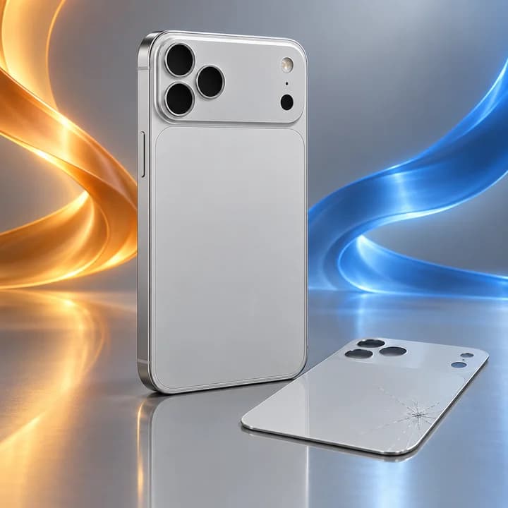 Cambio de carcasa de iPhone 17 Pro Max