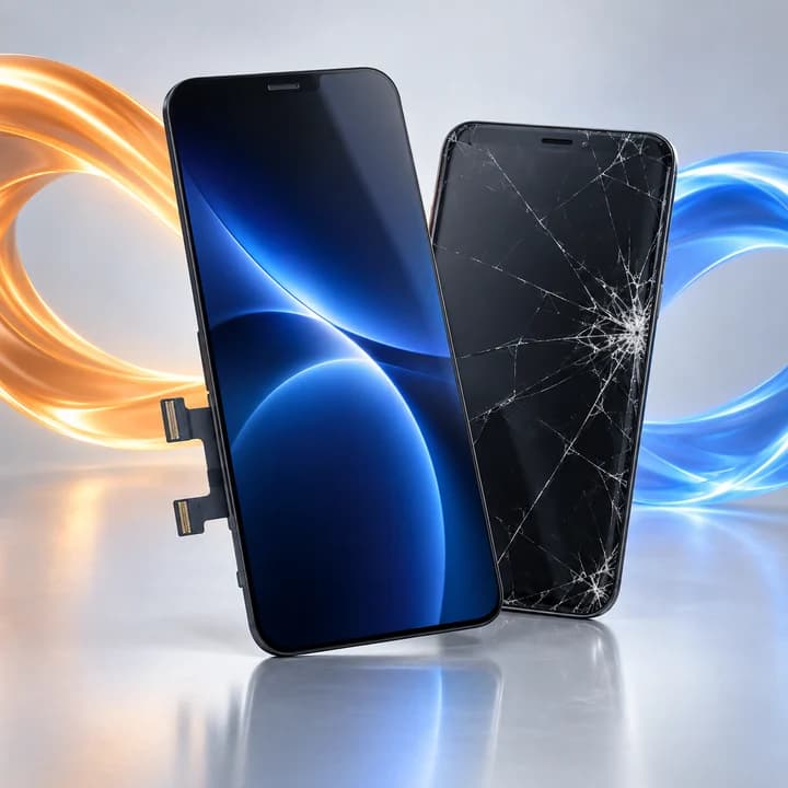 Cambio de pantalla · OLED de iPhone XS Max