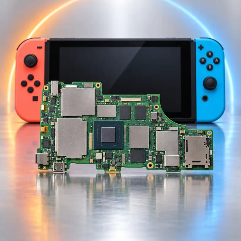 Reparación de placa base · Switch OLED