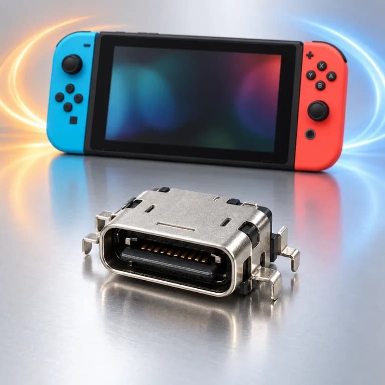 Conector de carga USB-C · Switch OLED
