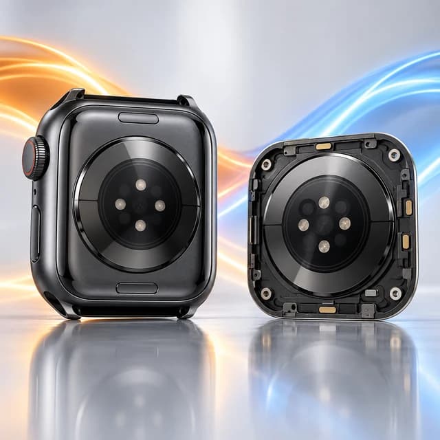 Tapa trasera y base de carga de Apple Watch Ultra (2022) 49 mm