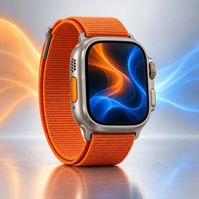 Vista de Apple Watch Ultra 3 (2025) 49 mm sin logotipo