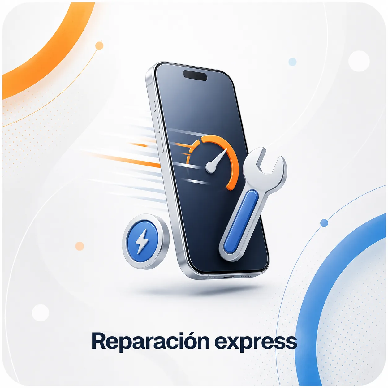 Ilustración de tiempos concretos de reparación en Manzana Rota