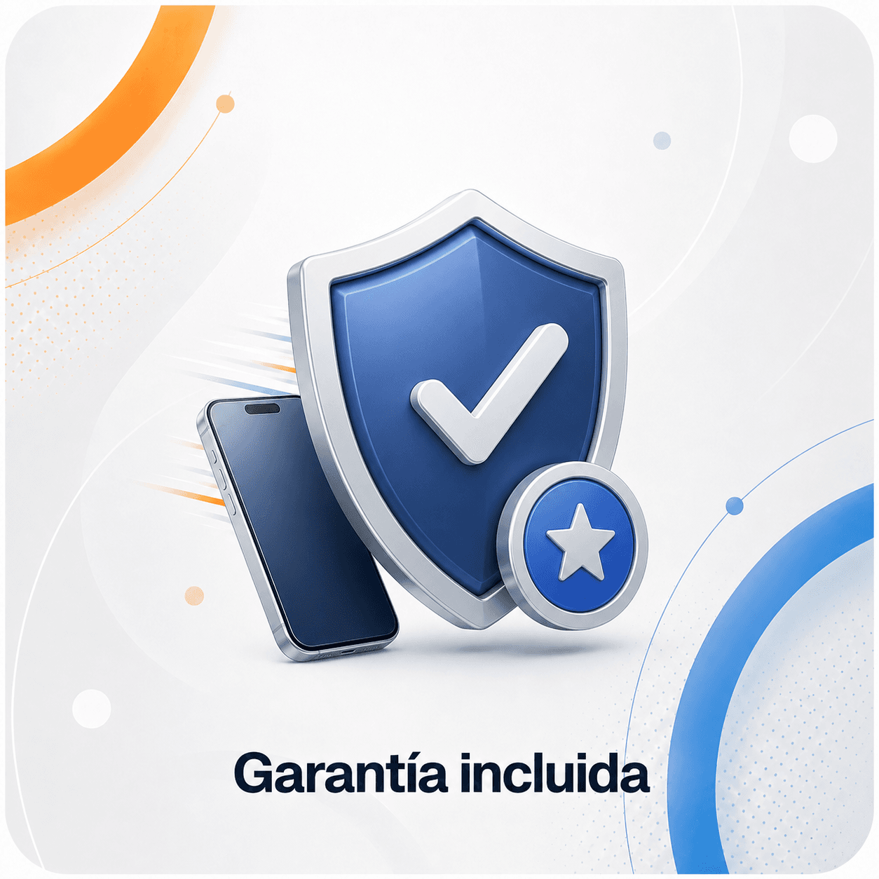 Ilustración de garantía incluida en las reparaciones de Manzana Rota